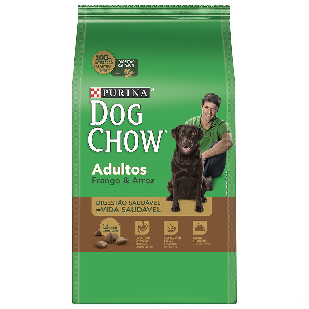 Dog Chow Adultos Frango e Arroz